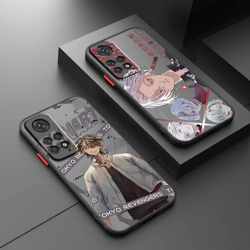

Tokyo Revengers Anime For Xiaomi Redmi 14C 13C 13 12C 11A 10A K70 K60 K50 K40 K30 K20 Frosted Translucent Phone Case