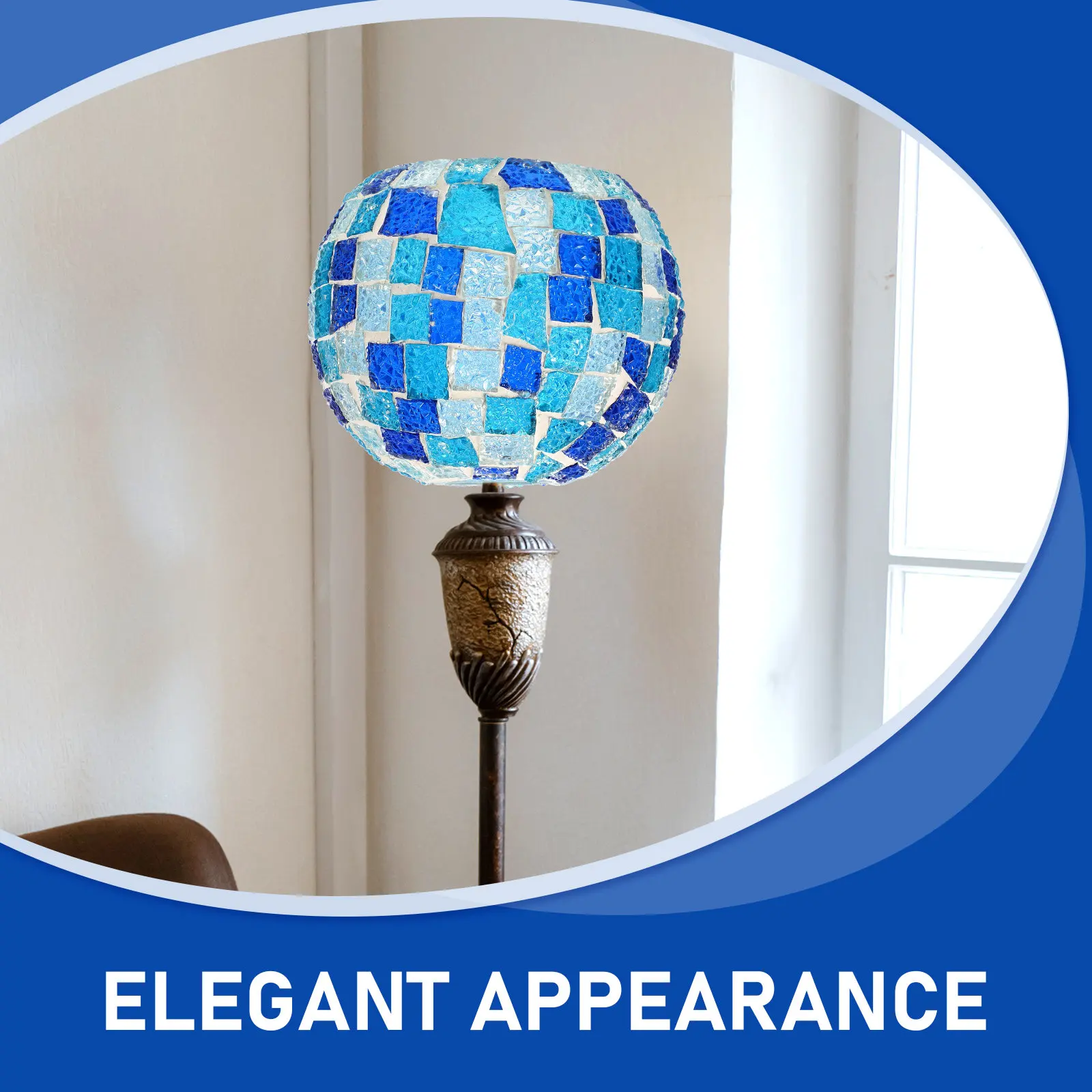 Vintage Lamp Shade E27 E26 Base Retro Style Indoor Light Cover for Ceiling Wall Table Desk Lamps Decorative Diffused Lighting