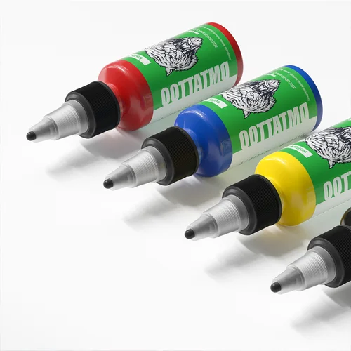 Imagen 2 del producto Juego de tinta de tatuaje profesional, pigmento Natural para arte corporal, 30ml, 14 colores