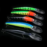 1pcs 16cm 21g Big Long Fish Minnow Lure Hard Artificial Bait 3D Eyes Sea Fishing Bait Crankbait Wobblers