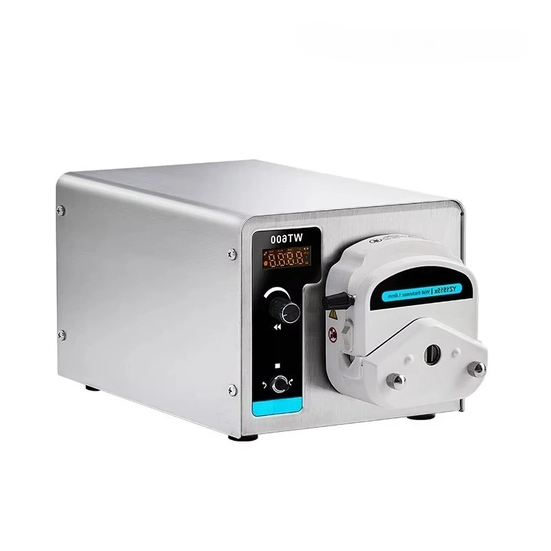 

WT600 Лабораторный перистальтовый насос 220 В Промышленный двигатель постоянного тока с высоким расходом Цена