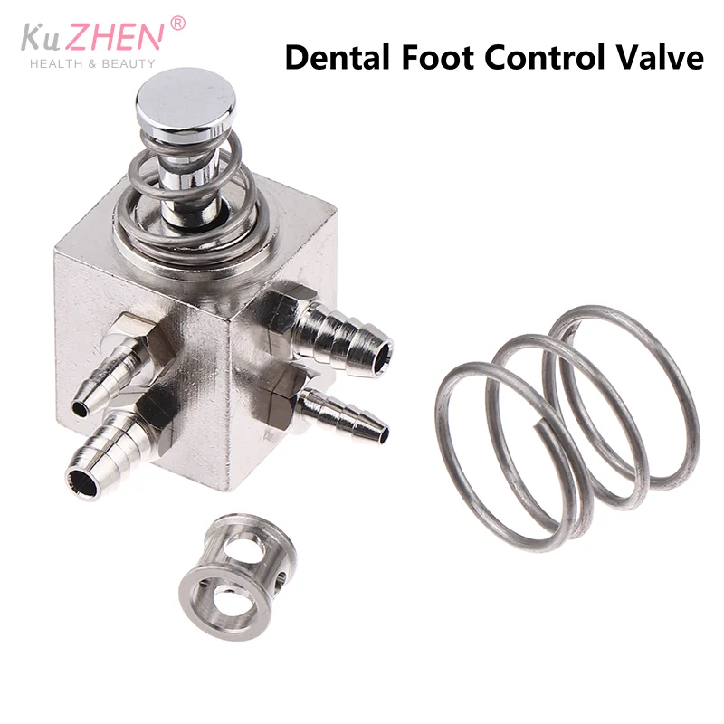 

Copper Dental Foot Control Valve Chair Unit Standard Foot Circular Pedal Switch Dental Chair Unit Spare Parts