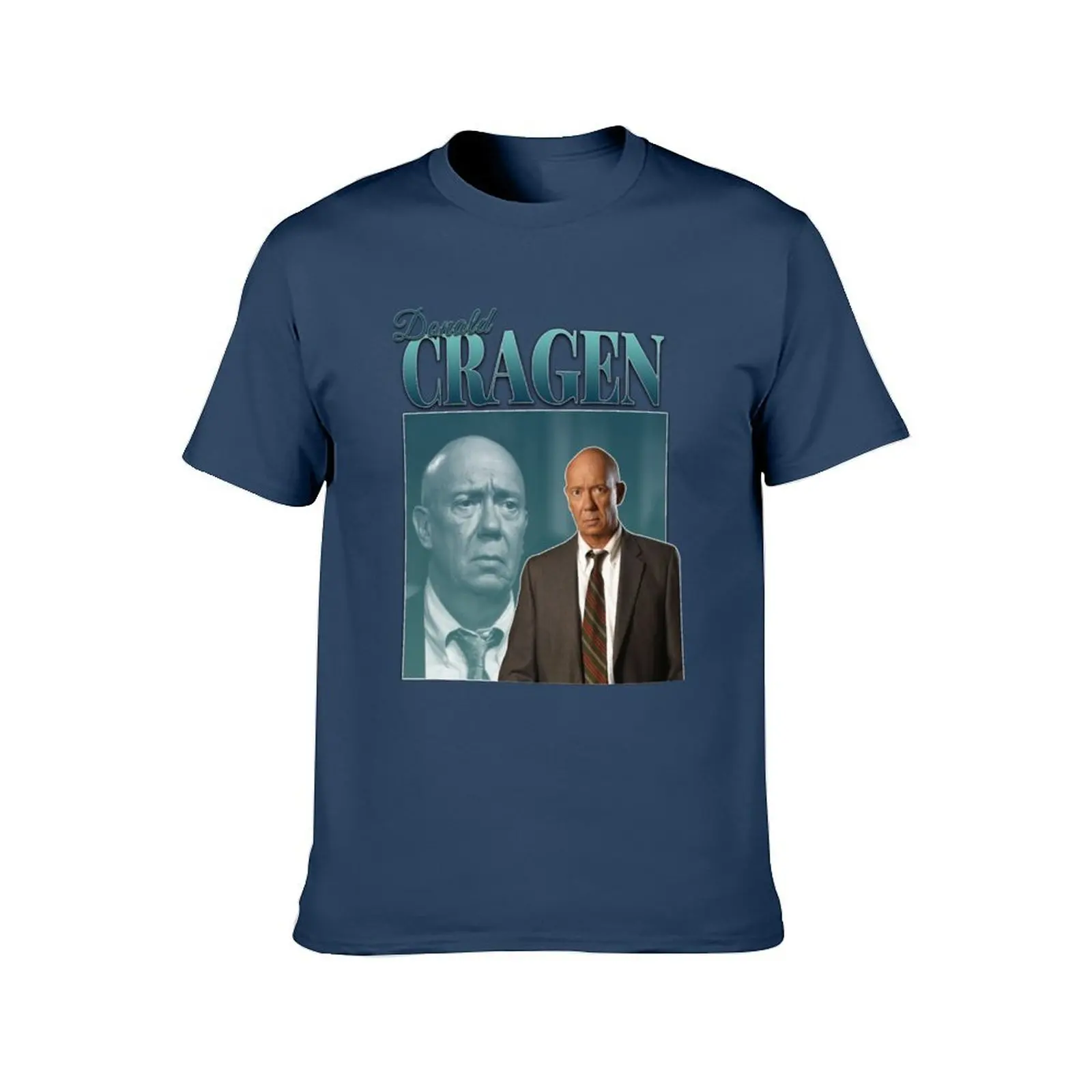 Donald Cragen 90s Inspired Vintage Homage T-Shirt cotton t shirt pack t shirts cotton 100% essential t shirt T-Shirt