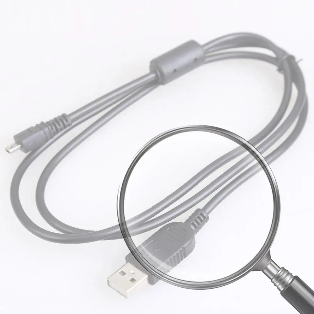 

Кабель USB для передачи данных, 1 м, 8-контактный, для подключения камеры к ПК, запасные части и аксессуары для Nikon, Olympus, Pentax, Sony, Panasonic, Sanyo