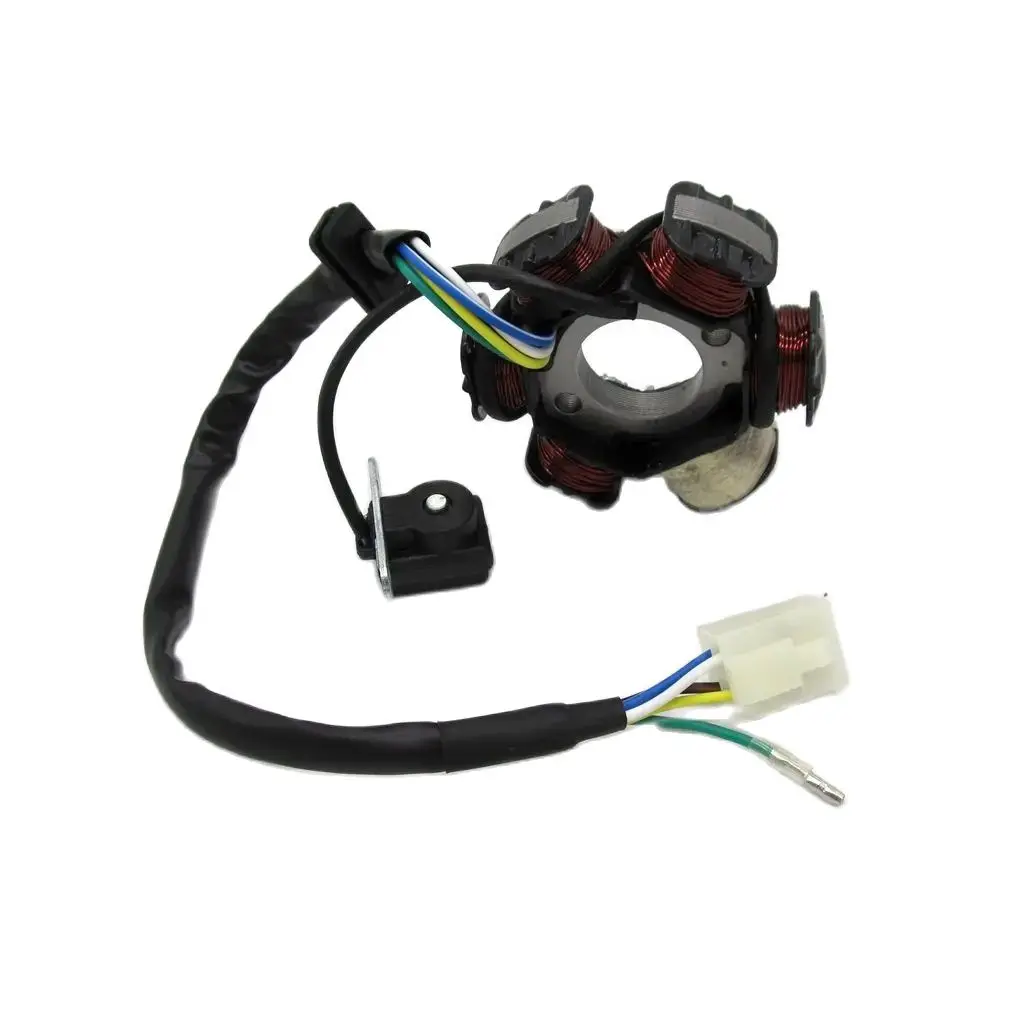 USERX Universal Motorcycle Stator Magneto 6 Coil 5 Wire 50cc 110cc 125cc 150cc Scooter Moped Bike ATV Quad