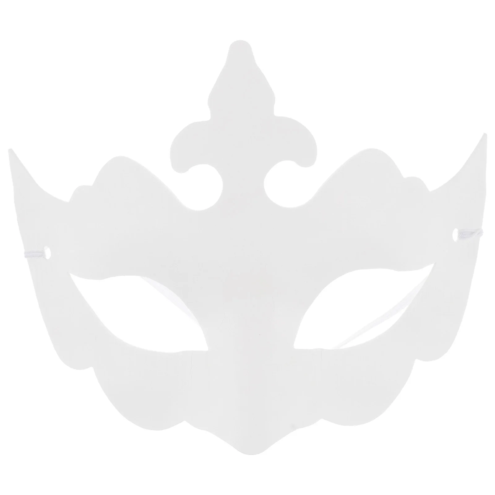 6Pcs Paper Pulp DIY Mask Unfinished Craft Kit for Painting Kids Parent Child Bonding Activity Party Favors Holiday Decorations