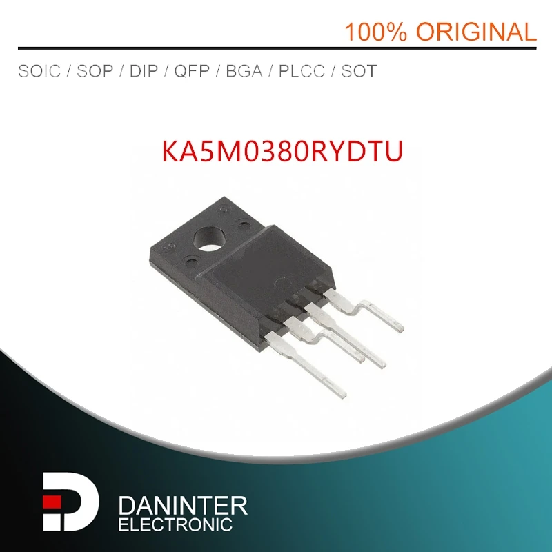 10Pcs/Lot KA5M0380R 5M0380R KA5M0380RYDTU TO-220F-4