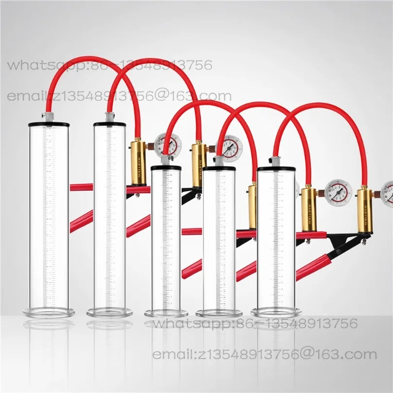 VX2 reinforced plexiglass self-locking flange pump high pressure vacuum stretching massager