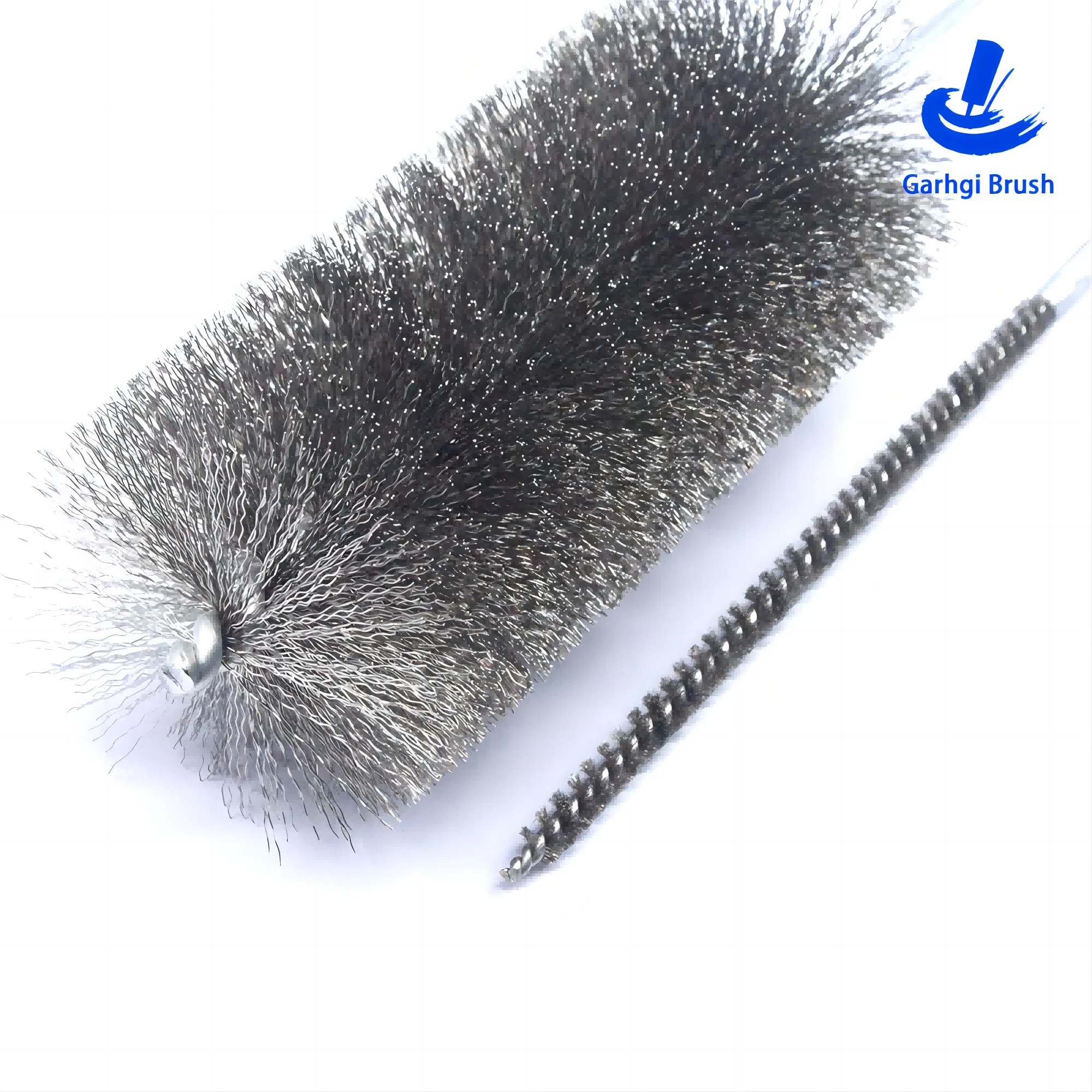 Stainless Steel Power Wire Pipeline Brushes Automatic Hand Use Bore Hole Cleaning Rust Removal Welds Slags Deburring Drill Tools