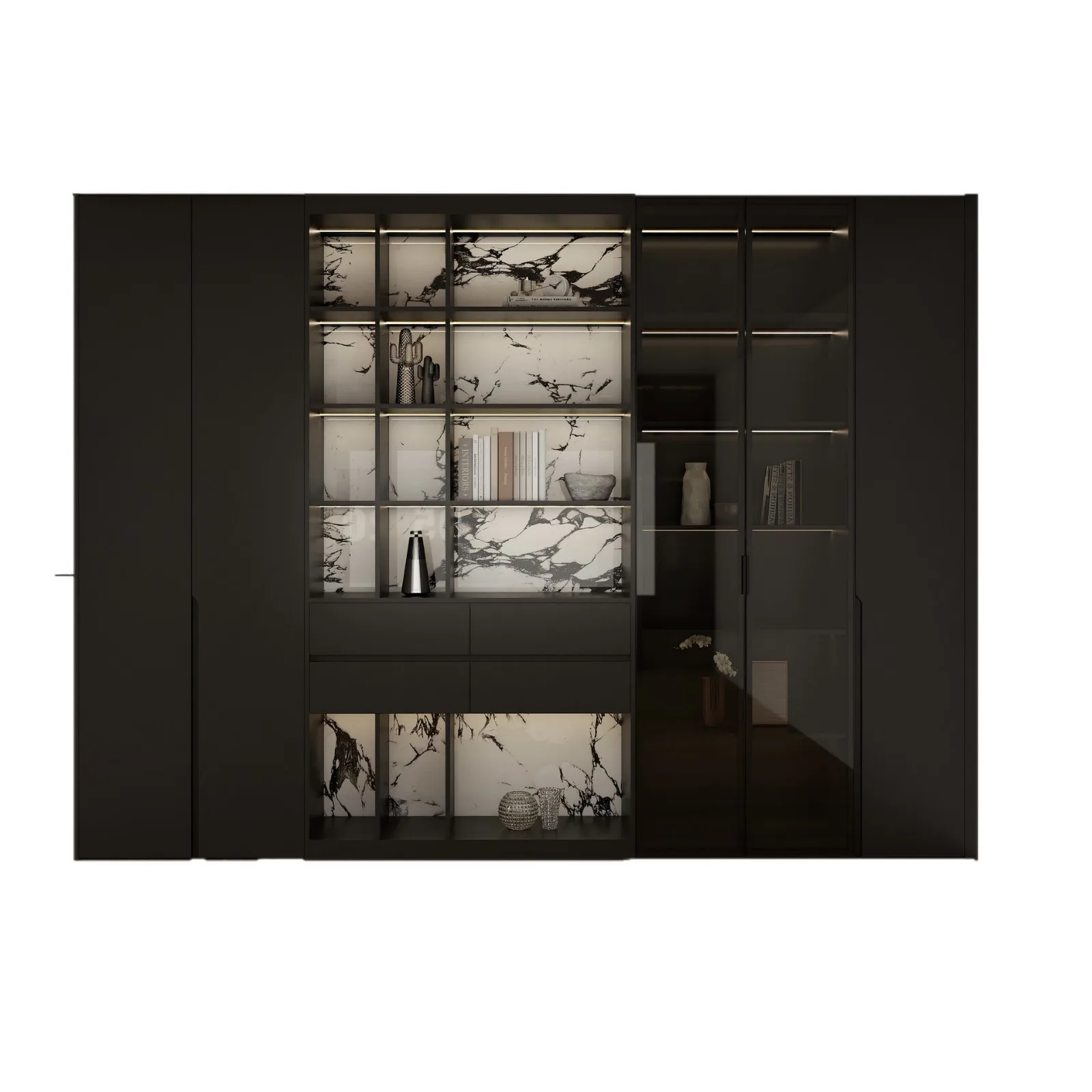 

Foreign Trade Simple Cabinet Custom Kitchen Set And Commercial Stove Integrated Cabinet Countertop Quartz Solid