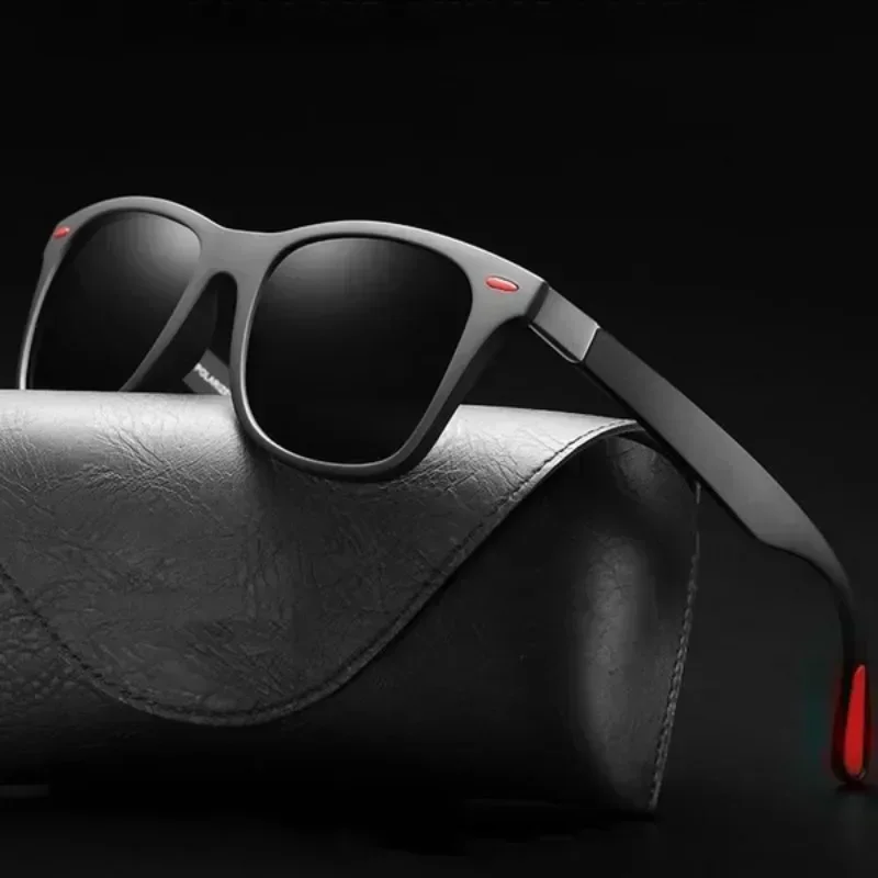 Vintage Square Sunglasses Driver Glasses Fishing Riding Driving Outdoor Fashion Sports Shade Glasses UV400 Protection Eyewear