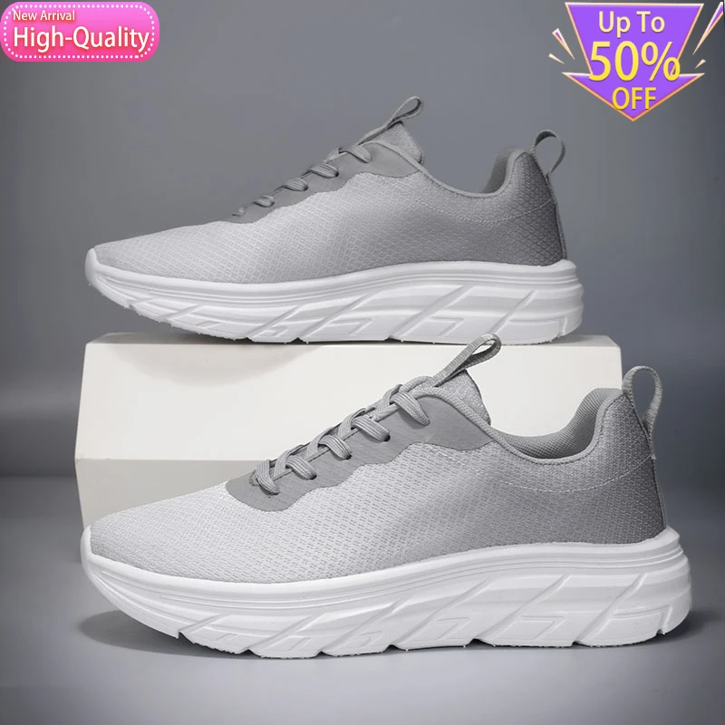 Summer Hot Selling Professional Mens Sports Shoes Shock-absorbing Wear-resistant Running Shoes Flexi Lightweight Walking Shoes