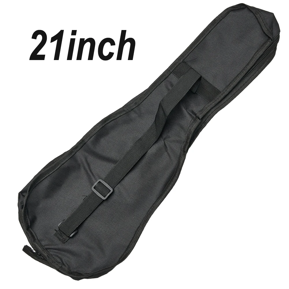 100% Brand New Ukulele Bag Oxford Fabric Black Light Outdoor Protect Shoulder Soft Training Travel Waterproof 1PC