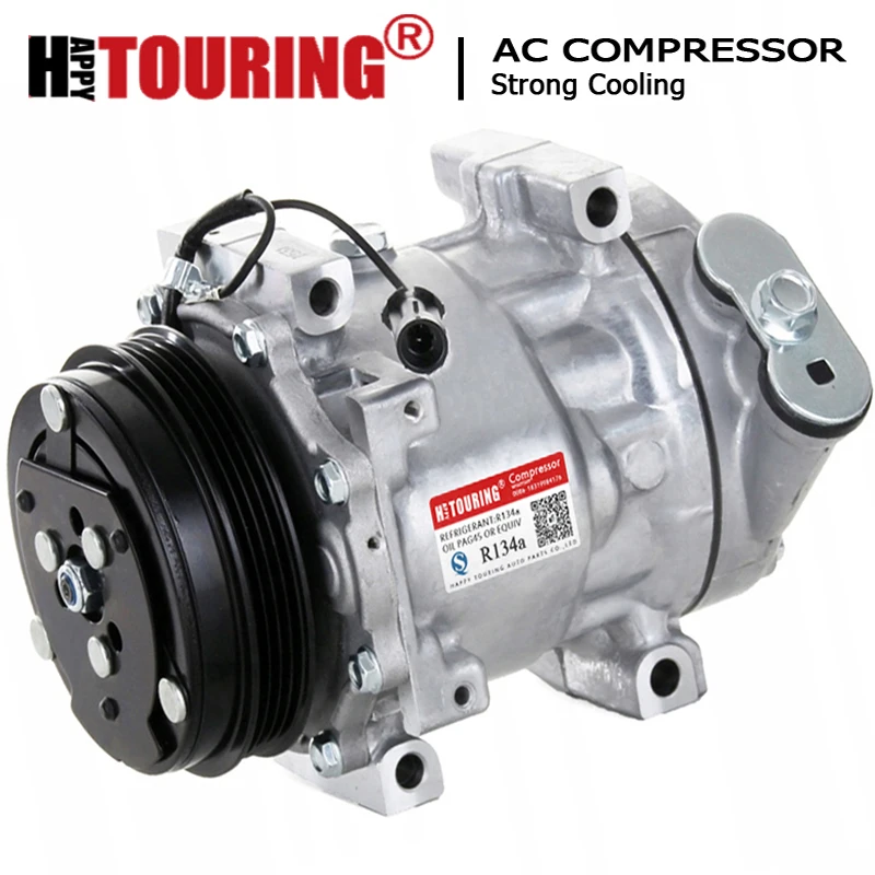 

AC Compressor For Fiat 71721759 71721760 504005418 504384357 TSP0155808 TSP0159808 200F71 51-0483 8FK351334-251 504 0054 18 5