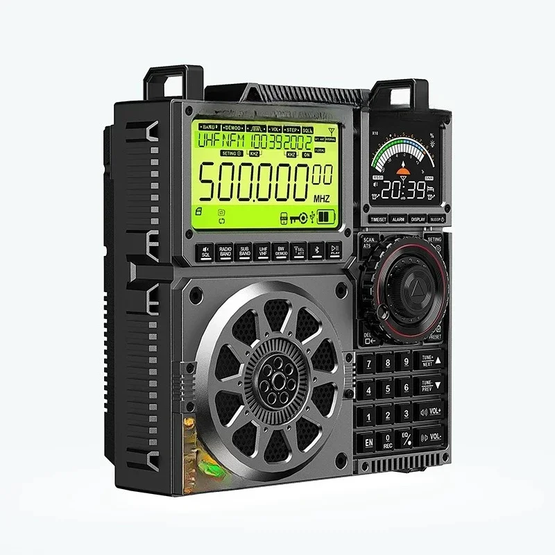 hrd-c919 HRD C919 Smart Full Band Radio Aviation VHF UHF APP Remote Bluetooth Recording