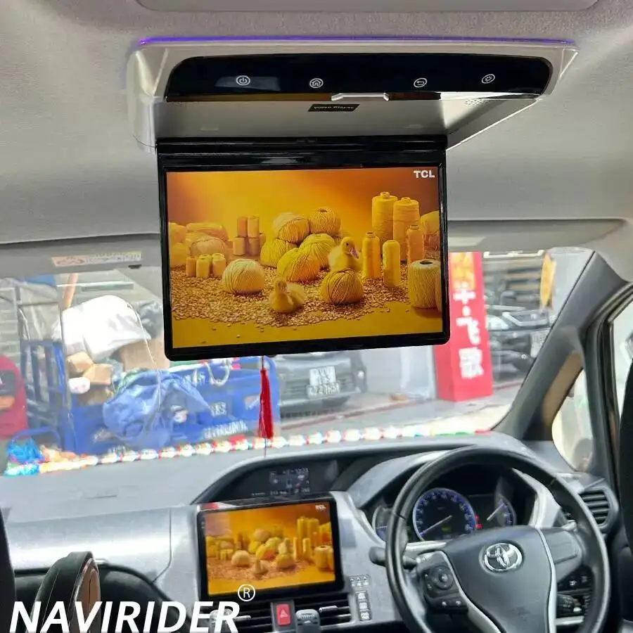 11.6/12.2inch Android 13 Roof Ceiling Monitor For Universal Car For Mercedes Vito W447 WIFI USB HDMI Media Video Player 2GB 32GB