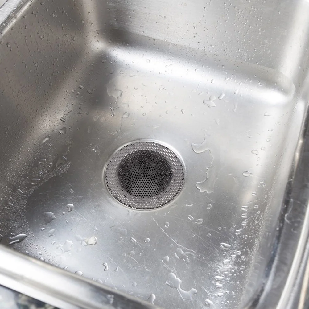 

4pcs Kitchen Filter Stainless Steel Sink Strainer Catcher For Hair Debris Mesh Strainers Kitchen Sink Drain Basket Bathroom
