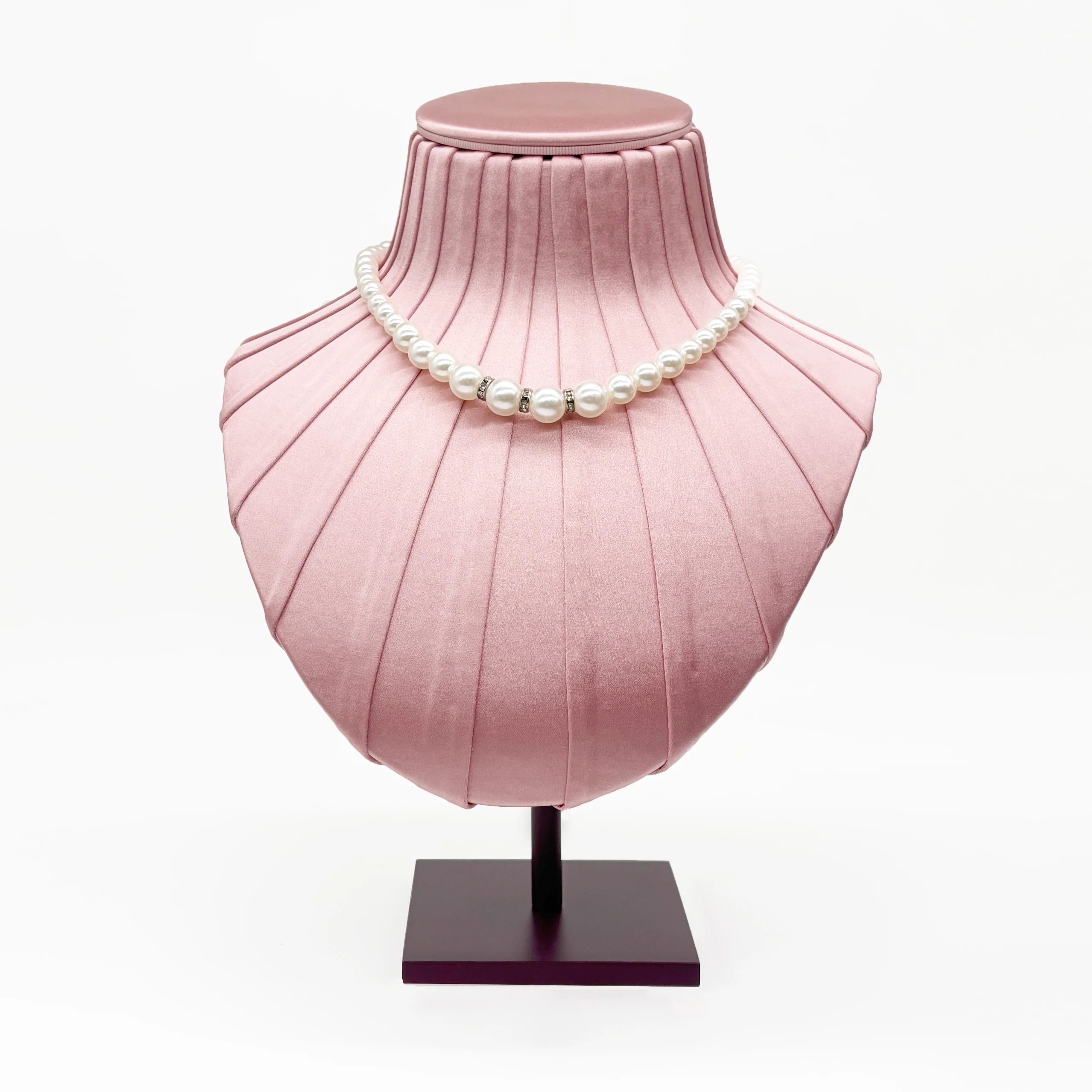 

FANDIJI Fashion Velvet Microfiber Necklace Display Stand Neck Mold Pendant Bust Mannequin For Stand Jewelry Mannequins Necklace