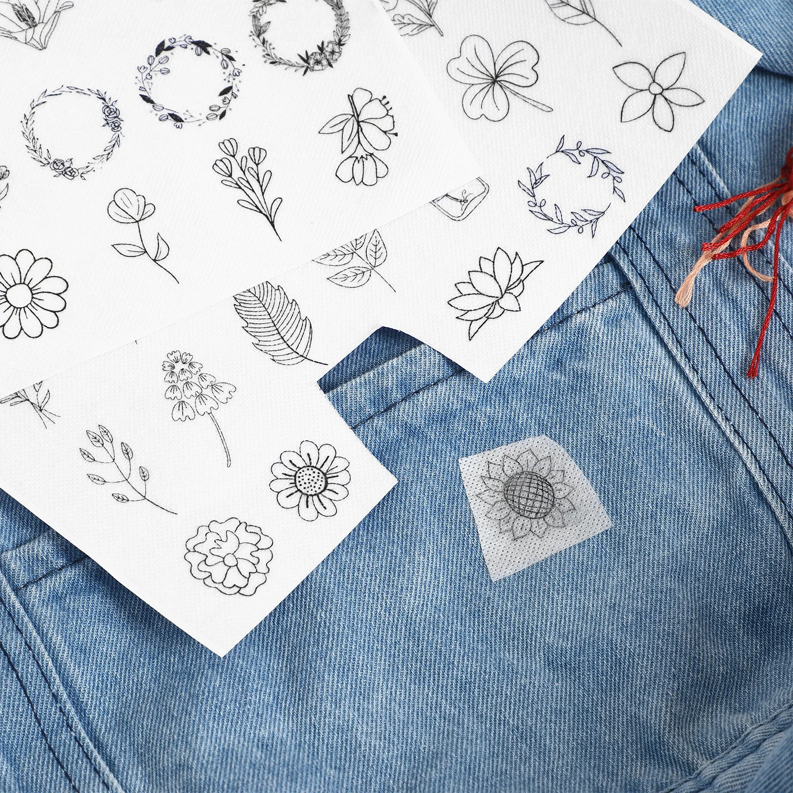 

8 листов водорастворимой клейкой пленки-стабилизатора для вышивки с высокой адгезией, отмывающаяся пленка для точной строчки, рукоделия, домашнего декора