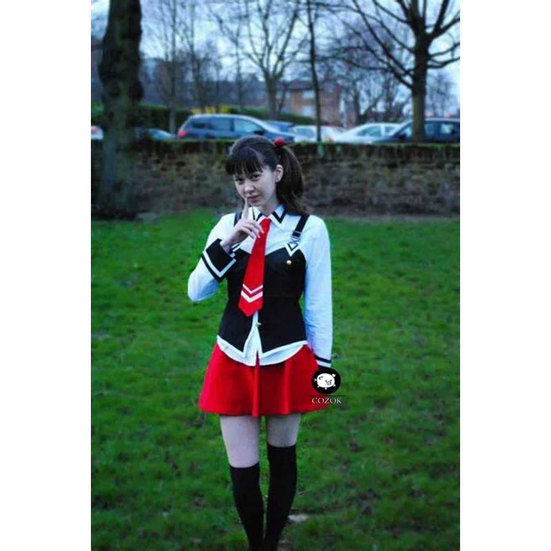 New Bible Black Imari Kurumi JK Uniform School Girls Uniform Costume Cosplay Women Full Set M17