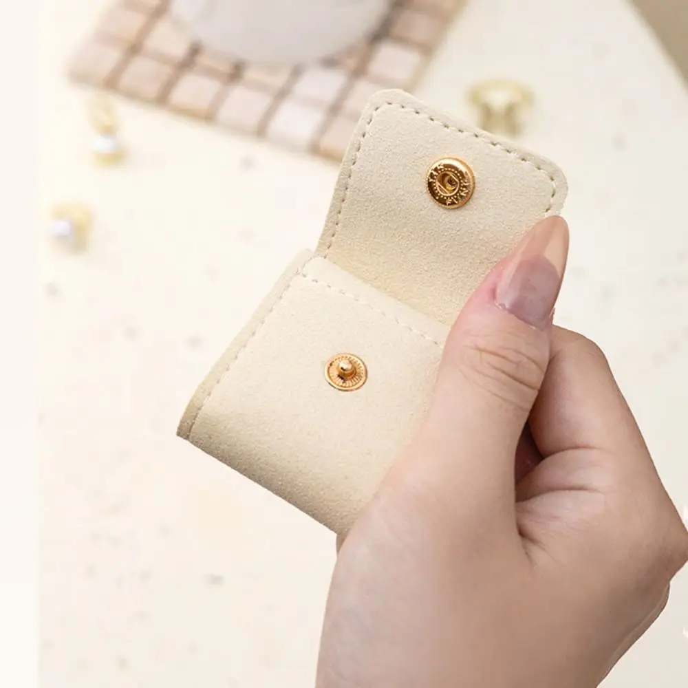 

Портативная бархатная сумка для демонстрации ювелирных изделий, складной чехол для хранения, ожерелье, кольцо, упаковочная сумка, контейнер, органайзер для сережек для женщин