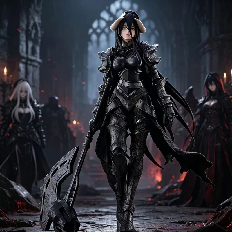 24cm OVERLORD Król Nieumarłych Albedo Model z Zbroją Figurka Kolekcjonerska Seria Lalki Zabawki Prezent dla…