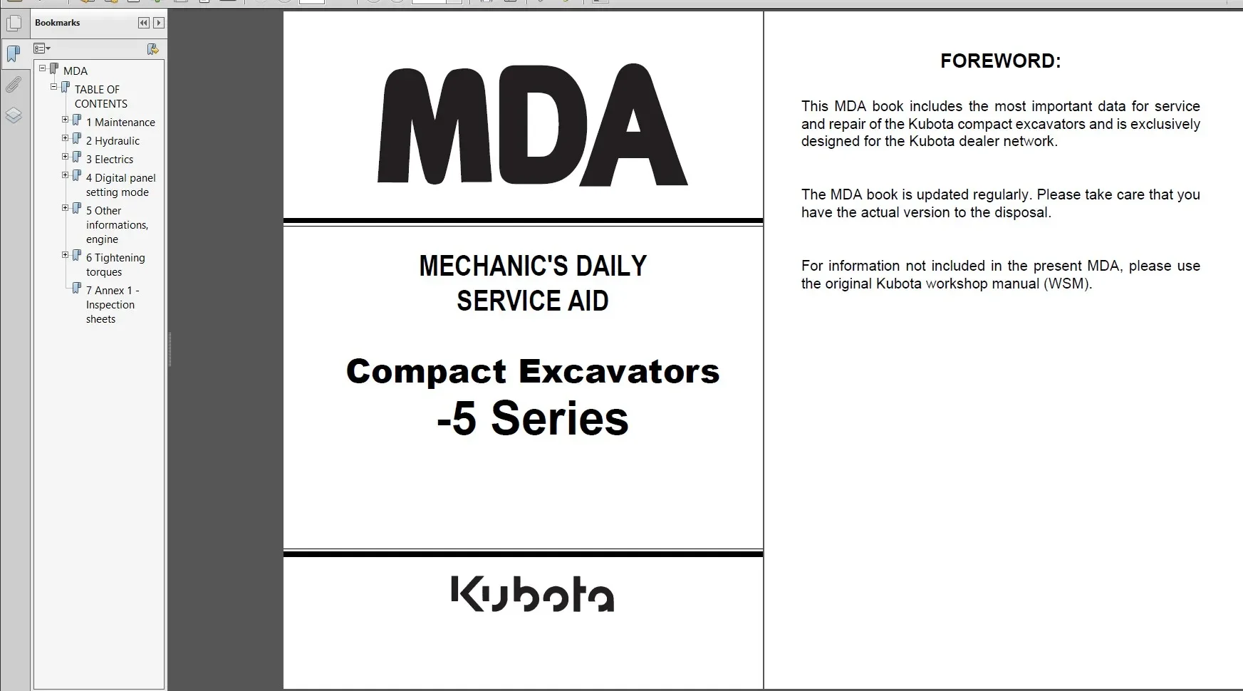 مجموعة دليل PDF كاملة للبناء من AutoCD Kubota 2024 (اللغة الإنجليزية) 20 جيجابايت