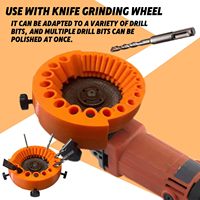 Multipurpose Drill Bit Grinding Sharpener Polishing Grinding Tool 125mm Angle Grinder Powered Tool Parts For 2-13mm Drill Bits