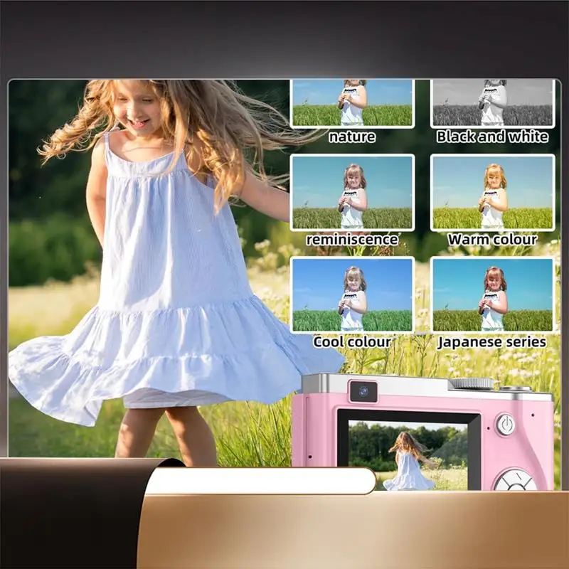 

For Kids Digital Child Camera With 32GB Card, HD Video Compact Small Camera For Kids, Teens, Boys, Girls Gifts-X64A