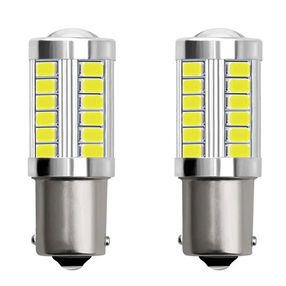 2pcs Aluminum P21/5W 1157 BAY15D LED Bulb Car Indicator Brake Light Lamp Bulbs Brake Light Parts  Accessories