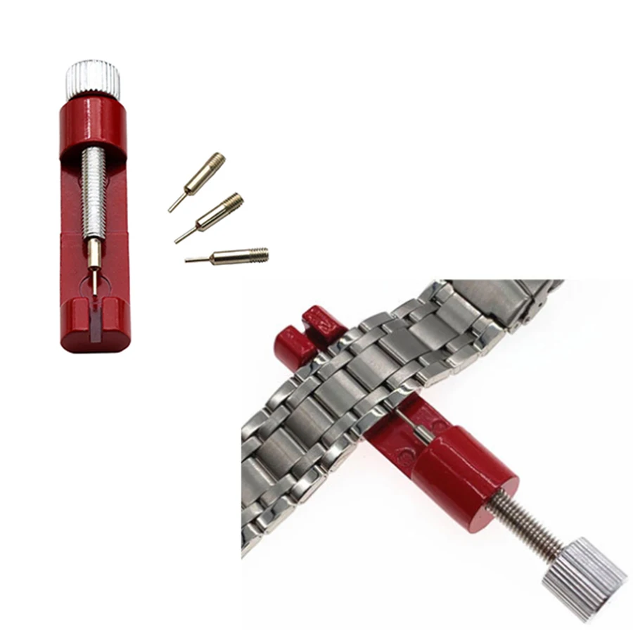 Watch repair tool, 10 in 1 watch strap removal tool set, watch chain adjuster