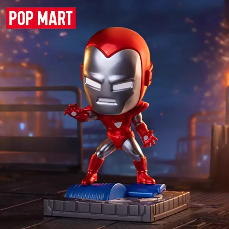 

POP MART IRONMAN A JOURNEY THROUGH ARMORS Series Blind Box Mystery Box Toys Kawaii Ornaments Figurines Home Decor Desktop Model