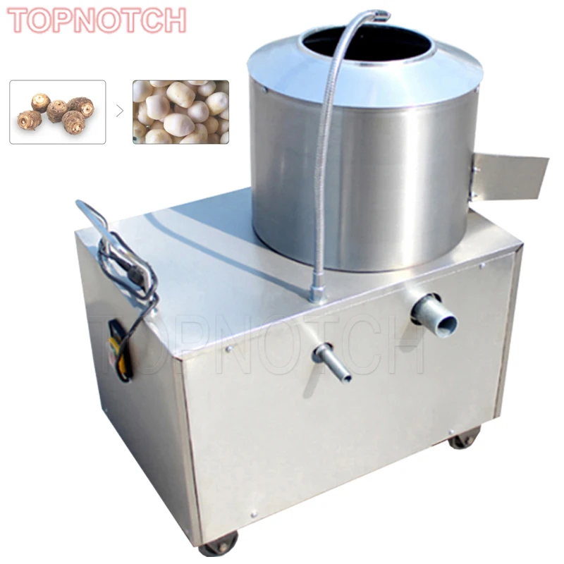 

Electric Potato Peeler Machine Stainless Steel Automatic Taro Ginger Peeling Cleaning Machine Commercial Use 120-250KG/H