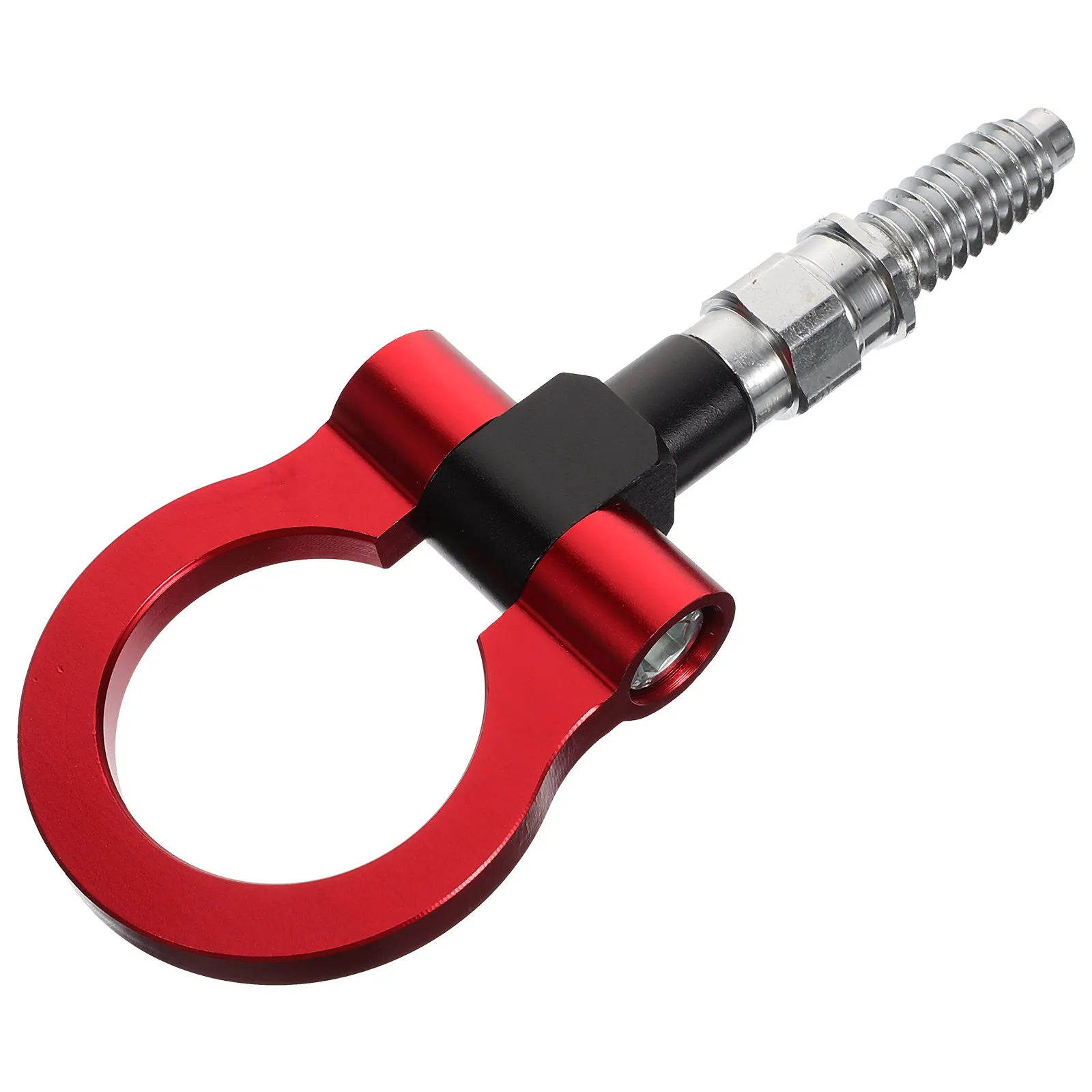 Heavy Duty Car Tow Hook Sturdy Metal Towing Ring for Automotive Trailer Flatbed Transport Vehicles Easy Install Lightweight