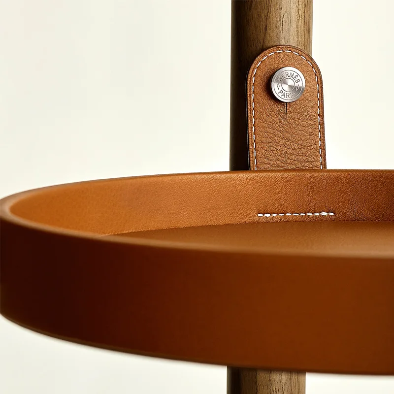 Italian minimalist solid wood coat rack Modern minimalist designer home floor hanger rack
