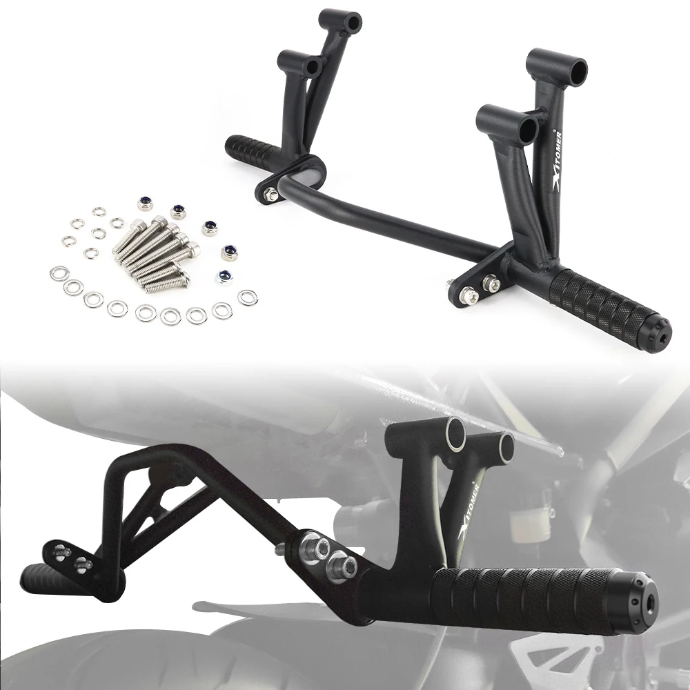 

For Triumph Daytona 675 2006-2012 Motorcycle Rear Footrests Subcage Passenger Peg Support Stunt Step Plate Stunt Protection