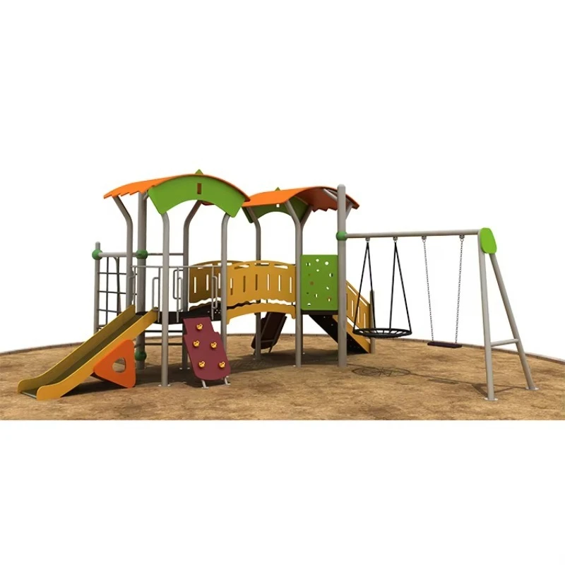 Wholesale Children Modular New Kids Slide and Outdoor Playground Equipment With Swing