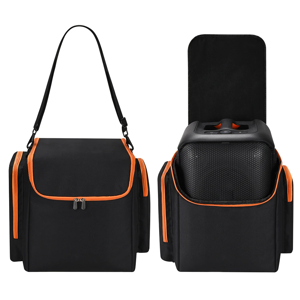 Portable Speaker Bag Case Large Capacity Adjustable Speaker Storage Bag Accessories for JBL PartyBox Encore Essential