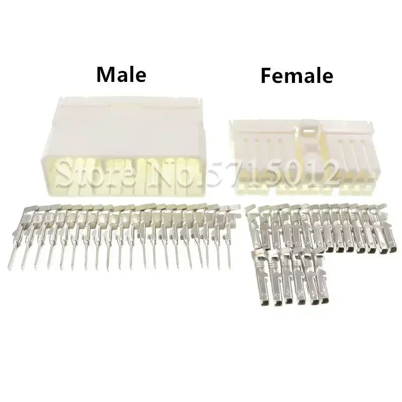 20 Hole 174936-1 368511-1 Electrical Automotive Wiring Wire Connector Female Male Cable Socket