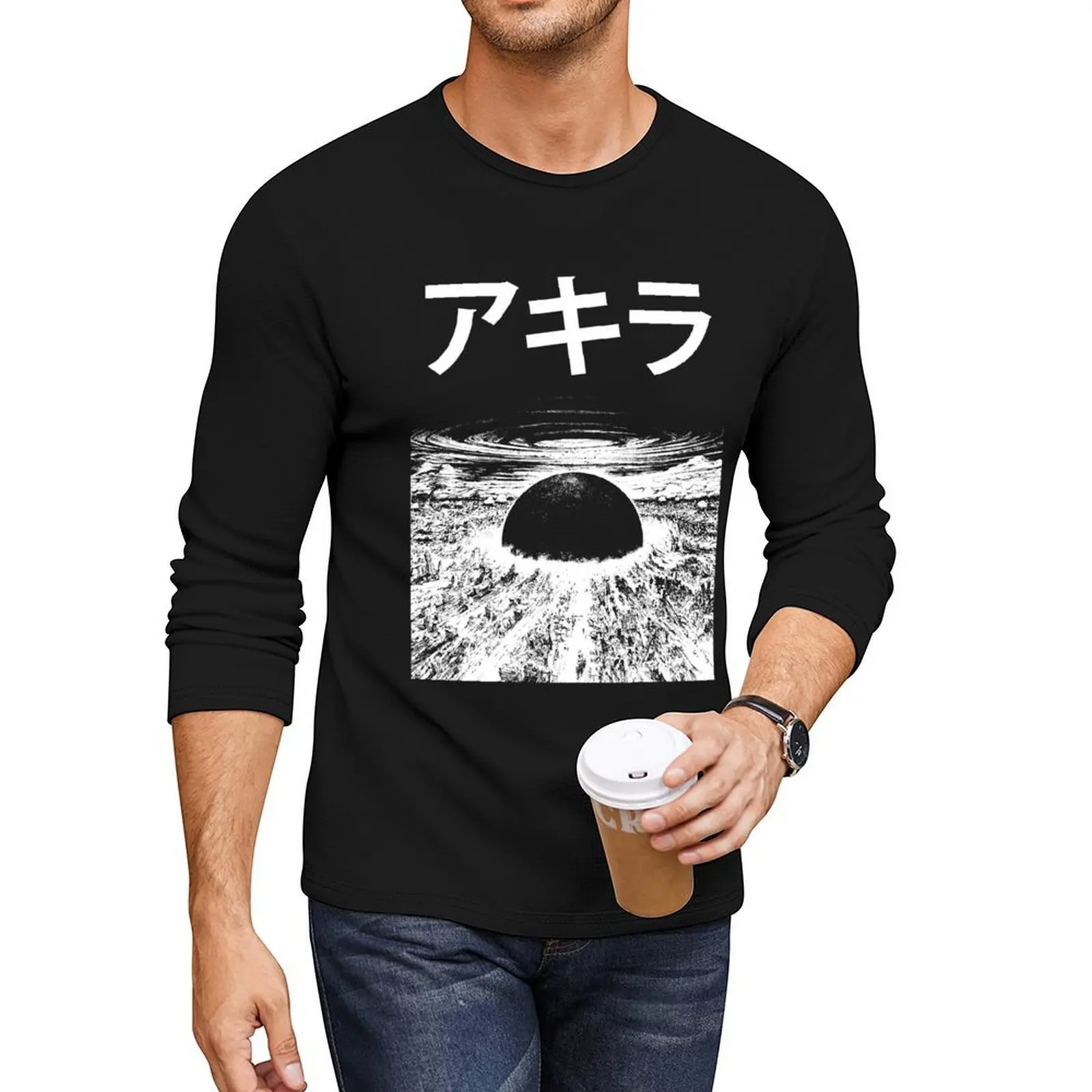 

Akira Long T-Shirt black t shirts graphic t shirt quick drying t-shirt funny t shirt mens workout shirts