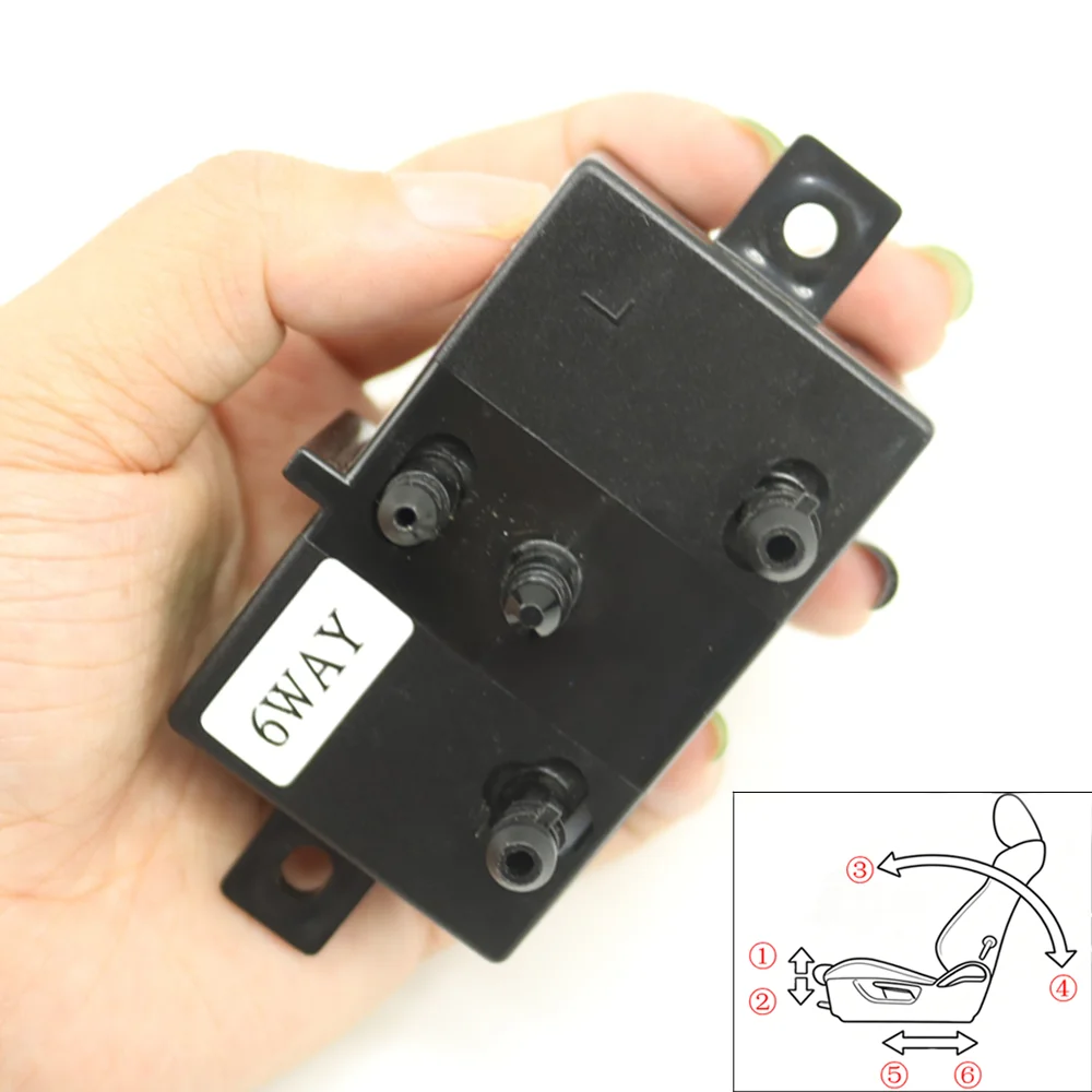 Front Power Seat Adjustment Backrest Adjuster Control Switch For Mazda CX-7 2007-12 CX-9 2007-09 CX-9 Sport 2010-15 MPV 2007-16