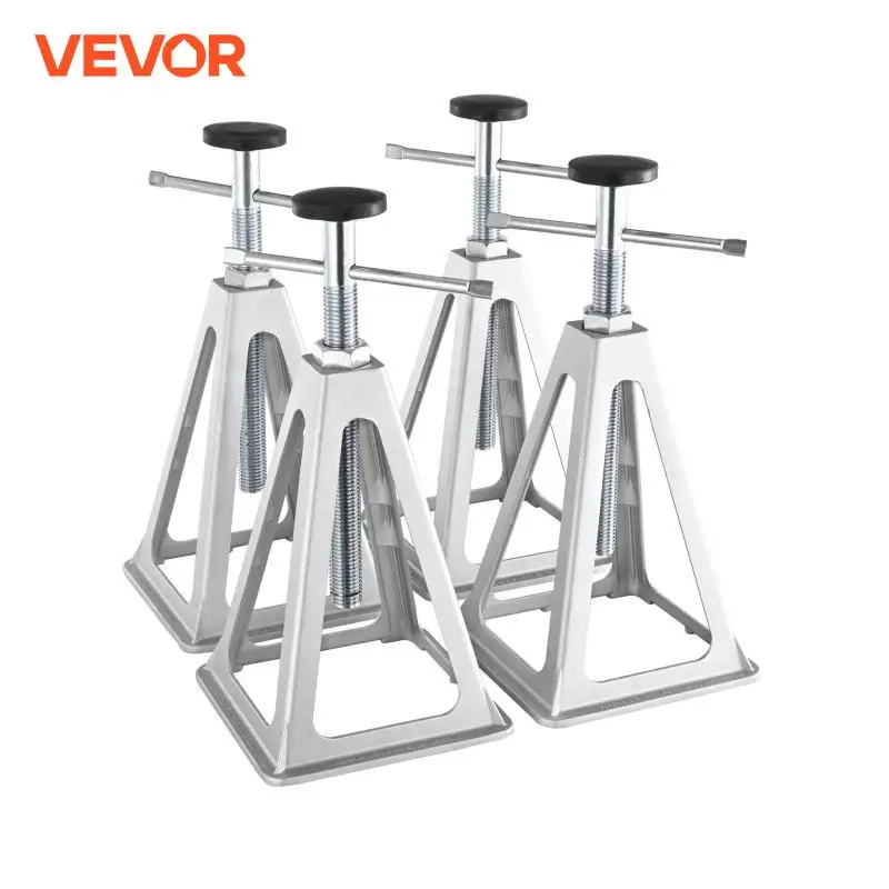 VEVOR RV Stabilizer Jacks 4 Pack Aluminum RV Leveling Jacks Stack Jacks for RV Travel Trailer Camper Single Screw Jack 6000 Lbs