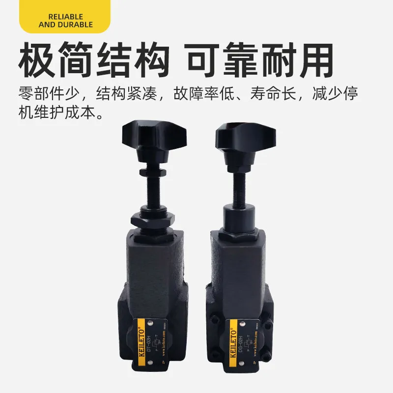 Overflow Pressure Regulator Direct Acting Overflow Valve DT/DG-02-B/C/H-22 Pressure Valve, Safety Valve view 6