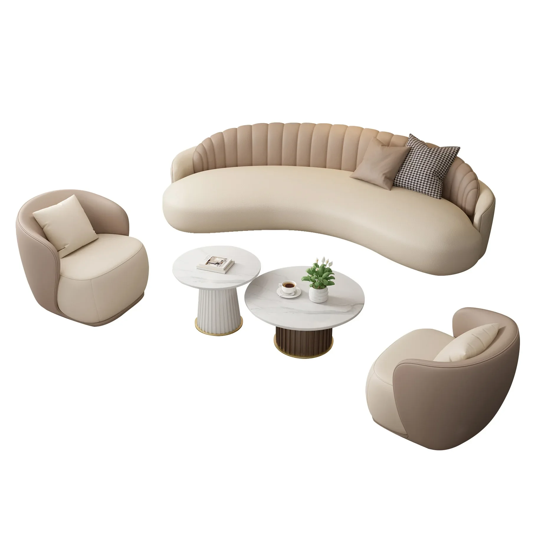 

Beauty salon lounge area lobby reception office sofa arc