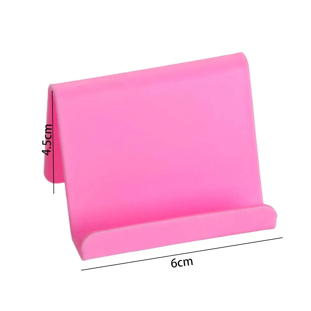 Kunststoff Universal Tisch Smartphones Mini Telefon Halter Halterung Ständer Faule Halterung für Handy Tablets