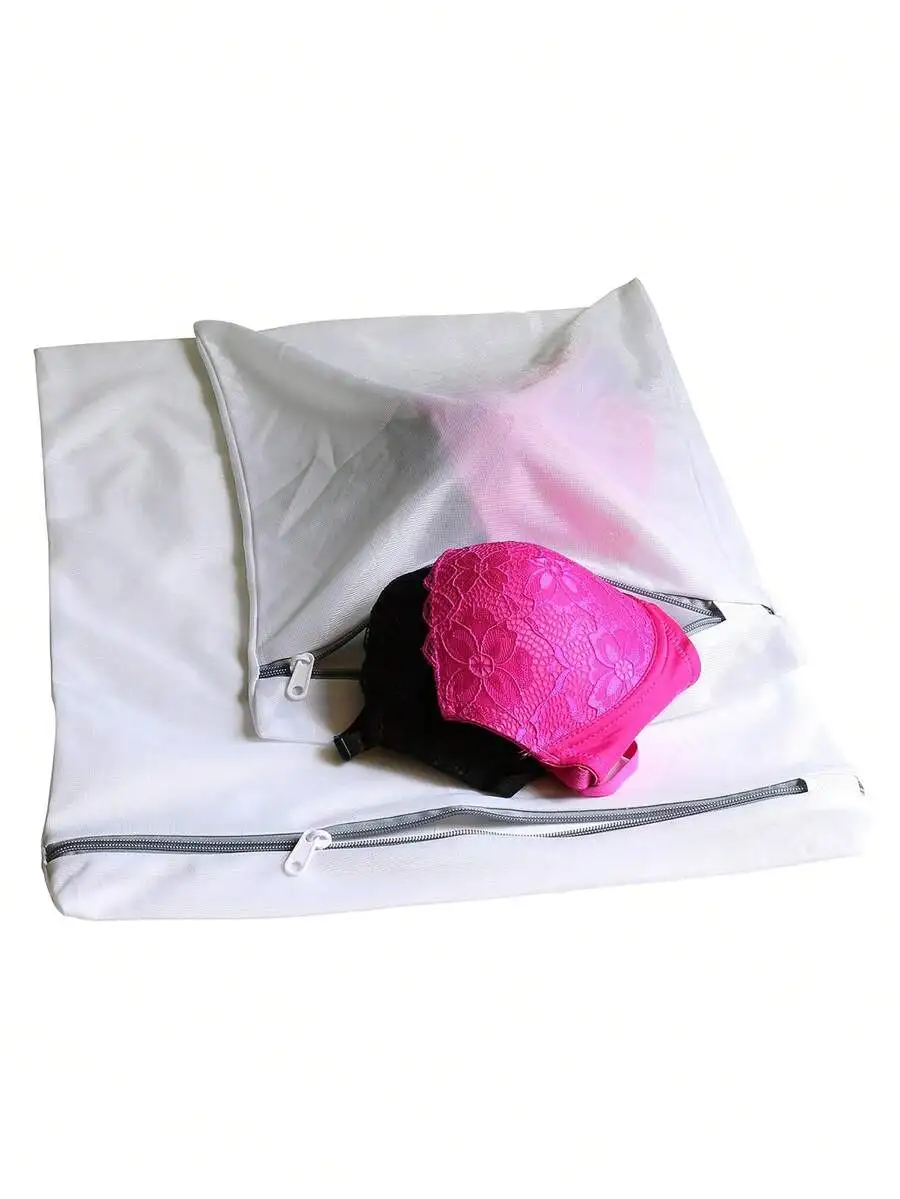 1pc Large Size Laundry Net Bag For Washing Clothes, Shirts, Socks, Stockings, Lingerie, Bras And Underwear, Travel Laundry Bag