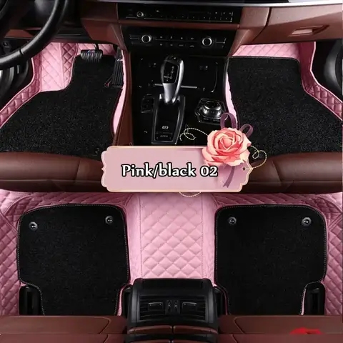 10 best sales pink car mats - №5