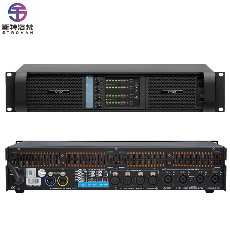 4 Channels 4200watt Bridge-power Low Price Professional Power Amplifier FP1000