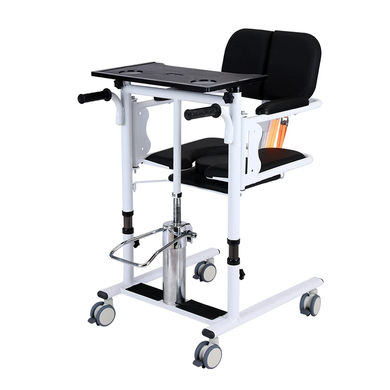 Silla de transferencia manual para uso doméstico y hospital, elevador hidráulico para pacientes con eslinga de seguridad, asiento de inodoro para equipos de rehabilitación