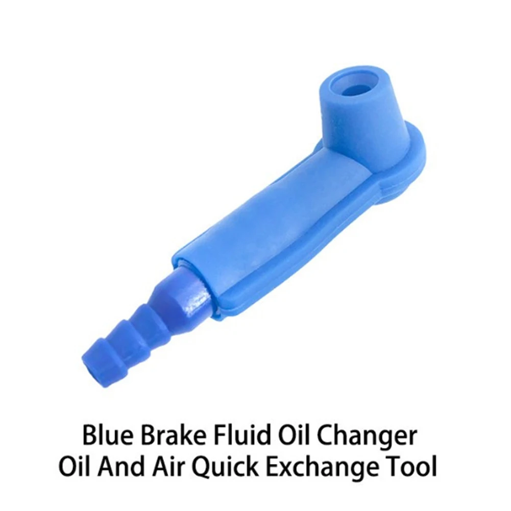 Car Brake Fluid Exchange Air Replace Tool Pump Oil Bleeder Equipment BLUE Automotive Drained Kit Device